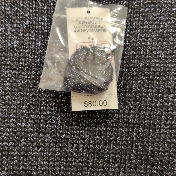 Women's Crew Neck Sparkle Sweater - Picture 2 of 5